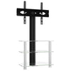 Corner TV Stand 3-Tiers for 32-70 Inch, Universal Cantilever TV Floor Z6Y8