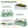 Metal Raised Planter Box Kit Outdoor Planter Bed with Protective Cover-Green