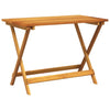 Folding Garden Table Outdoor Table Patio Dining Table Solid Wood Acacia