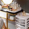 Rolling Cosmetic Case Makeup Trolley Brush Storage 3/4/5/6 Drawers Organiser Box