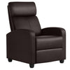 Recliner Chair Adjustable Leather Sofa Living Room Armchair for Home Bedroom