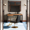 Salon Barber Chair Luxury Hydraulic Reclining Hairdressing Shaving Beauty