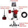 UK Electric Drain Cleaner - Professional Sewage Cleaning for 20-130mm Pipes