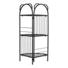 Corner Shelf 3/5 Tier Unit Freestanding Organizer Rack Storage Shelves Bookcases