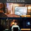LED Double Head Desk Lamp 24W Foldable Reading Desk Light Dimmable Eye Dxpizelop