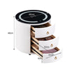 LED Bedside Tables Cabinets Wireless Charging Bedroom Furniture 3 Drawers