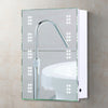 Illuminated LED Bathroom Mirror Cabinet Demister/Sensor/Clock/Shaver Socket