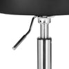 1/2x Faux Leather Padded Bar Stool Gas Lift Swivel Barstool Club Cafe Breakfast