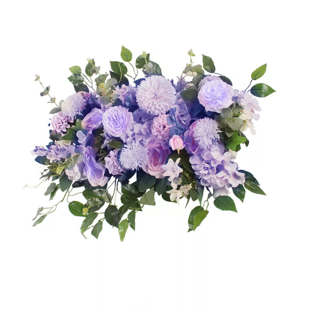 Artificial Wedding Rose Flower Row Top Table Backdrop Arch Arrangement Wall Deco