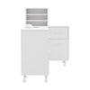 Professional Nail Beauty Station Manicure Desk w/ Dust Collector & Ample Storage