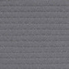 Storage Basket Grey and White Ø38x46 cm Cotton