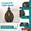 Modern Light Shades - Ceiling Lights Easy Fit | Light Shades Ceiling, Lamp Shade