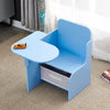 2 in 1 Children Chair Desk with Storage Bin Mysize Arts Craft Snack Toddler Kids