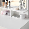 White Dressing Table with Mirror Stool 6 Tiers 4 Drawers Bedroom Dressing Table