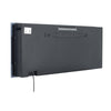 36 40 50 60 inch Electric Wall Mount LED Fireplace 12 Color Wall Inset Into Fire