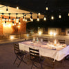 10/15/20/30M Garden Mains Powered Outdoor Light String LED Bulbs Festoon Party