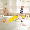 Set of 5 Toddler Triangle Climber w/ 2 Triangle Ladders-Colorful