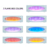 Electric Fireplace Freestanding/Wall Inset Into Fire 7 LED Colour Heater +Remote