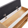 Hallway Shoe Cabinet Bench Storage Shoes Rack Unit Cupboard Cushion Padded Seat