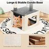 Cat Tree 80cm Small Cat Tower Indoor Kitten Activity Center Climbing Stand