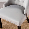 Velvet Pull Door Knocker Studded Dining Kitchen Accent Chairs Luxury Windsor
