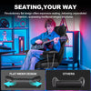 GT Player Luxury Office Executive Gaming PC Chair Ergonomic Computer + Footrest