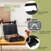 Electric Panini Press Grill 4-Slice Sandwich Maker w/ Non-Stick Coated Plates