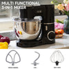 8L Electric Stand Mixer 6-Speed 1500W Food Blender Dough Mixer with Stand & Bowl