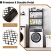 3-Tier Over-The-Toilet Storage Shelf Space Saving Metal Bathroom Organizer