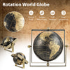720° Geographic Swivel Globe World Map Desktop Globe Office Decoration 10 Inch