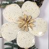 Metal Wall Art Flower Hangings Wall Sculptures Livingroom Decor Ornament 33*21in