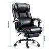 Executive Office Chair Swivel Recliner Chair Leather Computer Desk Gaming Chair