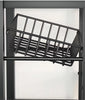 Kitchen Storage Cart Microwave Holder/Fruit Basket Rack Shelf Stand w/ Wheels