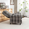 Home Theater Linen Soft Sofa Couch Armchair Recliner Lounger Nap Reading Chair