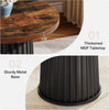 Round Dining Table for 2, 23-Inch Modern Small Circle Kitchen Dinner Table