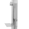 Outdoor Shower with Tray WPC Stainless Steel