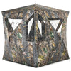 Pop-Up 3 Man Camouflage Stalking Hunting Shooting Blind Tent Hide W/ Shoot Ports