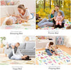Kids Play Mat Crawling Soft EVA Foam Floor Carpet 2 Side Outdoor Picnic Yoga Mat