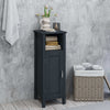 Multifunctional Corner Storage Cabinet Bathroom Rack Stand Black