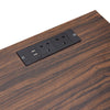 Bedside Table Cabinet 2 Drawers Accent Sofa Side LED Nightstand Storage Unit NEW