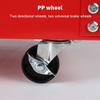 3 Tier Tool Storage Heavy Duty Garage Trolley Workshop DIY Wheel Cart Shelf Red