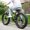 26 inch Wheel Mountain Bike Fat Tire Bicycle 7-Speed Bikes Cycle For Men Women