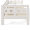 Daybed Wooden 3ft Single Guest Bed Trundle Bed Sofa Bed Frame Solid Pine White