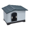 Large Dog Kennel Pet House Weatherproof Indoor Outdoor Animal Shelter with Door