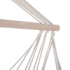Outdoor Hammock Hanging Rope w/ Footrest Armrest Yard Patio Swing Seat