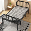 Folding Bed 2ft6 Single Guest Bed Space Saving Sleep Station Steel Slat Bedframe