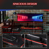 L Shaped Gaming Desk, Corner Computer Desk with Monitor Stand for Home Office, 1