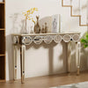 Mirrored Console Table Glass Dressing Table Bedroom Bevelled Venetian Furniture