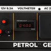 Portable Petrol Generator 7HP 3300W 12L Tank 4 Stroke Quiet Electric Key Start
