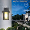 Outdoor Porch Light LED Lantern Lights Fixture Wall Sconce Lamp Garden Lighting
